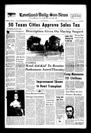 Levelland Daily Sun-News (Levelland, Tex.), Vol. 27, No. 48, Ed. 1 Wednesday, December 6, 1967