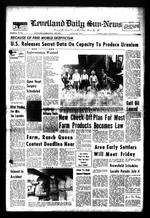 Levelland Daily Sun-News (Levelland, Tex.), Vol. 26, No. 292, Ed. 1 Thursday, June 15, 1967