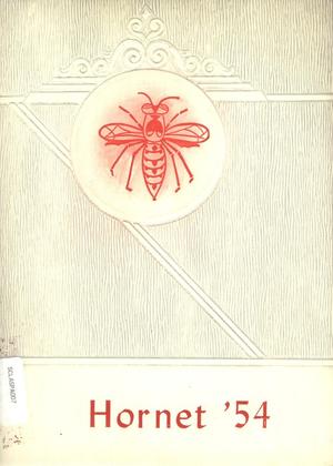 The Hornet, Yearbook of Aspermont Students, 1954