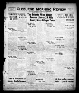 Cleburne Morning Review (Cleburne, Tex.), Ed. 1 Wednesday, August 1, 1917