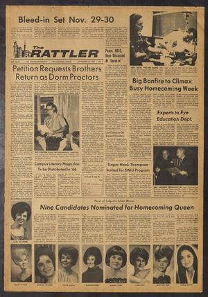 Primary view of object titled 'The Rattler (San Antonio, Tex.), Vol. 50, No. 4, Ed. 1 Friday, November 19, 1965'.