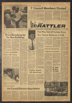 Primary view of object titled 'The Rattler (San Antonio, Tex.), Vol. 50, No. 11, Ed. 1 Friday, April 1, 1966'.
