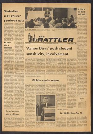 The Rattler (San Antonio, Tex.), Vol. 52, No. 2, Ed. 1 Tuesday, October 10, 1967