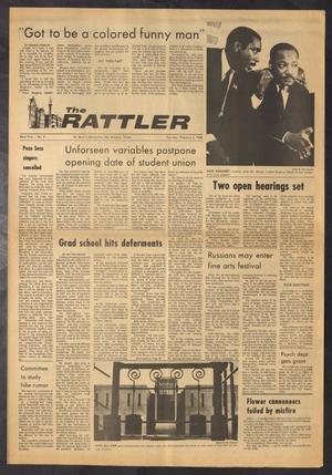Primary view of object titled 'The Rattler (San Antonio, Tex.), Vol. 52, No. 8, Ed. 1 Tuesday, February 6, 1968'.