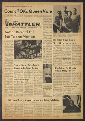 The Rattler (San Antonio, Tex.), Vol. 51, No. 3, Ed. 1 Friday, October 28, 1966