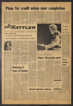 The Rattler (San Antonio, Tex.), Vol. 54, No. 13, Ed. 1 Wednesday, March 25, 1970