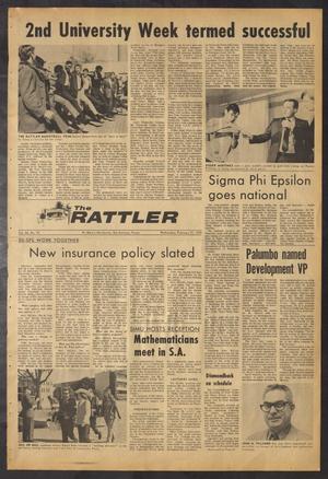 The Rattler (San Antonio, Tex.), Vol. 54, No. 10, Ed. 1 Wednesday, February 11, 1970