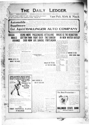 The Daily Ledger. (Ballinger, Tex.), Vol. 10, Ed. 1 Wednesday, April 14, 1915