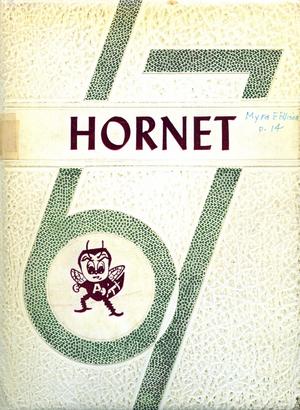 Primary view of object titled 'The Hornet, Yearbook of Aspermont Students, 1967'.