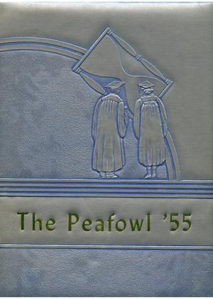 Primary view of object titled 'The Peafowl, Yearbook of Peacock High School, 1955'.