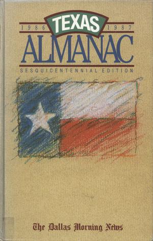 Primary view of object titled 'Texas Almanac, 1986-1987'.