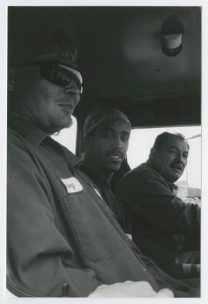 [Photograph of Robert McDonald, Steven Peace, and Manuel Perez]