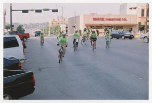 [Bicyclists at Denton Alternative Transportation Day]