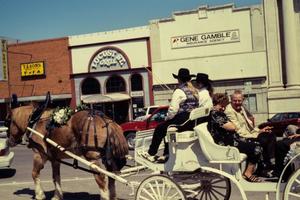 [Carriage on the Square in Denton]