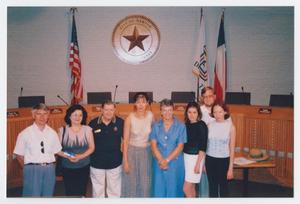 [Mayor Roni Beasley and Others in Denton City Council Chambers]
