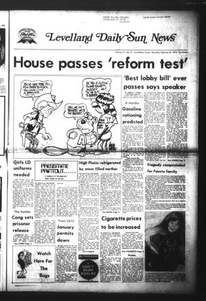 Levelland Daily Sun News (Levelland, Tex.), Vol. 31, No. 91, Ed. 1 Thursday, February 8, 1973