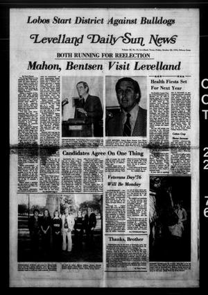 Levelland Daily Sun News (Levelland, Tex.), Vol. 35, No. 15, Ed. 1 Friday, October 22, 1976
