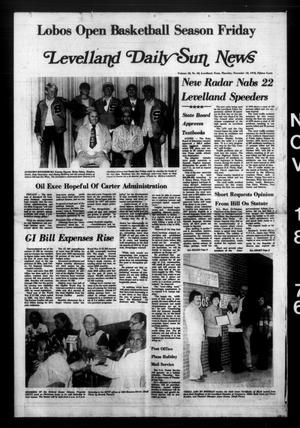 Levelland Daily Sun News (Levelland, Tex.), Vol. 35, No. 33, Ed. 1 Thursday, November 18, 1976