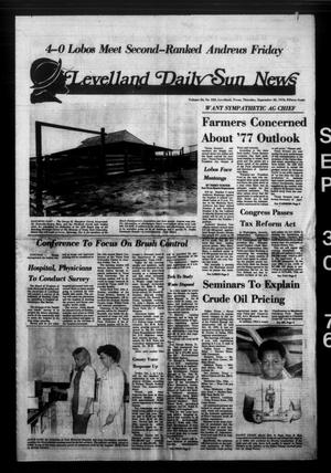 Levelland Daily Sun News (Levelland, Tex.), Vol. 34, No. 243, Ed. 1 Thursday, September 30, 1976