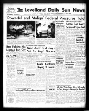 The Levelland Daily Sun News (Levelland, Tex.), Vol. 17, No. 213, Ed. 1 Thursday, June 26, 1958