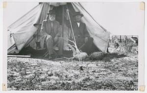 [Two Surveyors in Tent]