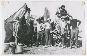 [Texas Surveyors with Wagon]