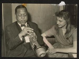 Roy Eldridge with young woman