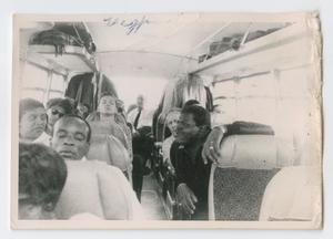 Ed Thigpen, Oscar Peterson, Herb Ellis, and others on tour bus