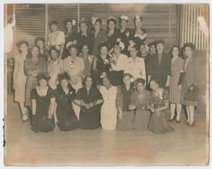 Group photo of unidentified women