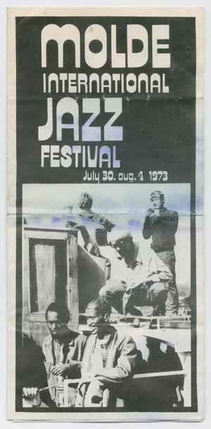 Pamphlet for the 1973 Molde International Jazz Festival