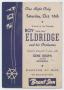 Thumbnail image of item number 1 in: 'Advertisement for Roy Eldridge and his Orchestra at the Brant Inn, Burlington, Ontario, Canada'.