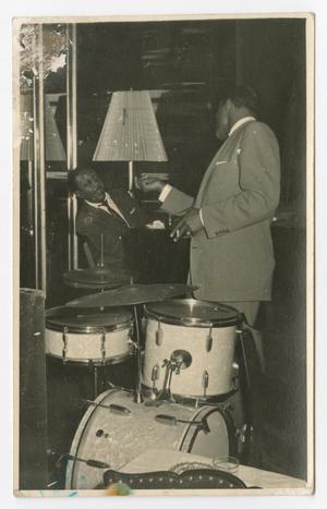 Drummer "Papa" Jo Jones and pianist