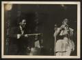 Photograph: Roy Eldridge and clarinetist Prince Robinson