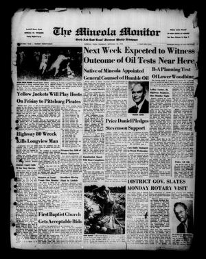 The Mineola Monitor (Mineola, Tex.), Vol. 81, No. 28, Ed. 1 Thursday, September 20, 1956