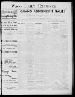Waco Daily Examiner (Waco, Tex), Vol. 18, No. 78, Ed. 1, Friday, January 30, 1885