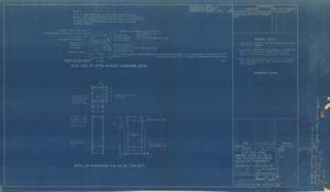 Primary view of object titled 'Purified Diesel Oil Tank and Foundation for Oil Handling Equipment [Fuel Oil]'.