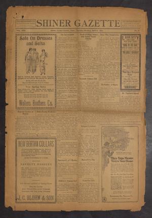 Shiner Gazette (Shiner, Tex.), Vol. 30, No. 26, Ed. 1 Thursday, April 12, 1923
