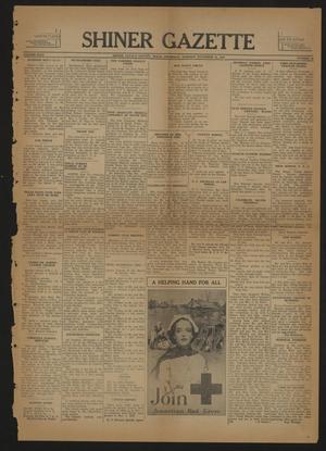 Primary view of object titled 'Shiner Gazette (Shiner, Tex.), Vol. 46, No. 46, Ed. 1 Thursday, November 16, 1939'.