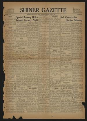 Shiner Gazette (Shiner, Tex.), Vol. 47, No. 10, Ed. 1 Thursday, March 7, 1940