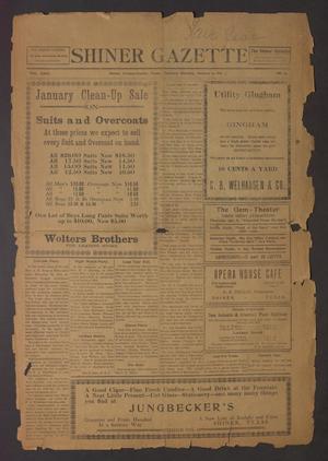 Shiner Gazette (Shiner, Tex.), Vol. 23, No. 17, Ed. 1 Thursday, January 6, 1916