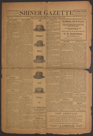 Shiner Gazette (Shiner, Tex.), Vol. 25, No. 4, Ed. 1 Thursday, October 11, 1917