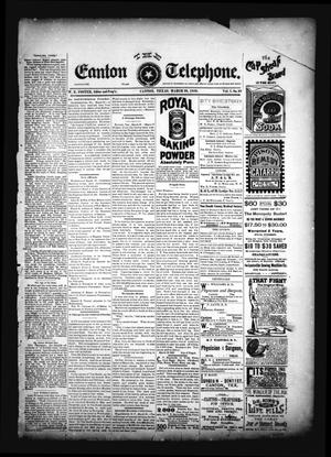 The Canton Telephone. (Canton, Tex.), Vol. 7, No. 37, Ed. 1 Friday, March 29, 1889