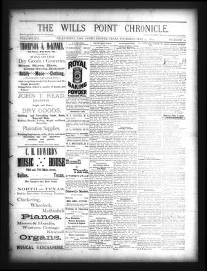 The Wills Point Chronicle. (Wills Point, Tex.), Vol. 12, No. 19, Ed. 1 Thursday, May 9, 1889