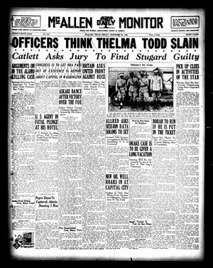 McAllen Daily Monitor (McAllen, Tex.), Vol. 26, No. 249, Ed. 1 Friday, December 20, 1935