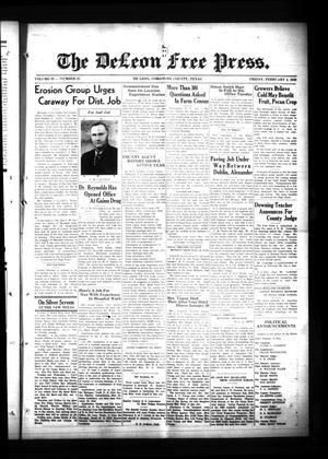 The DeLeon Free Press. (De Leon, Tex.), Vol. 49, No. 33, Ed. 1 Friday, February 2, 1940