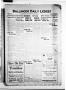 Thumbnail image of item number 1 in: 'Ballinger Daily Ledger (Ballinger, Tex.), Vol. 14, Ed. 1 Monday, March 31, 1919'.