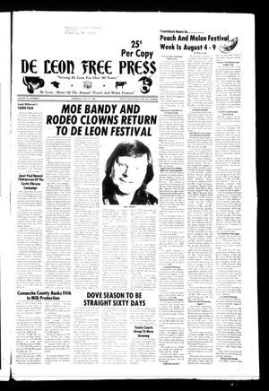 De Leon Free Press (De Leon, Tex.), Vol. 93, No. 9, Ed. 1 Thursday, July 31, 1980