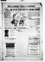Thumbnail image of item number 1 in: 'Ballinger Daily Ledger (Ballinger, Tex.), Vol. 14, Ed. 1 Wednesday, June 11, 1919'.