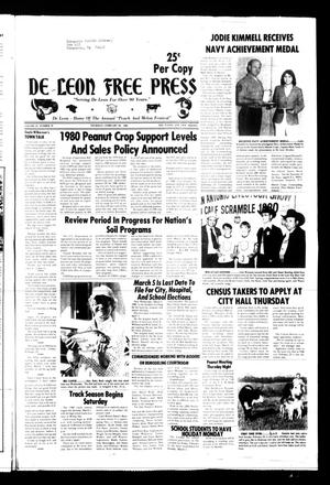 De Leon Free Press (De Leon, Tex.), Vol. 92, No. 39, Ed. 1 Thursday, February 28, 1980