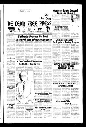 De Leon Free Press (De Leon, Tex.), Vol. 92, No. 38, Ed. 1 Thursday, February 21, 1980